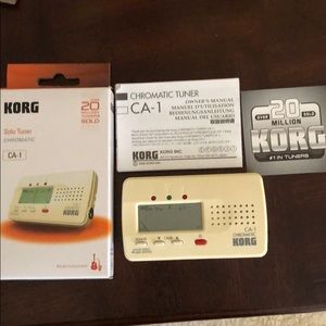 Korg Chromatic Tuner CA-1 ; preowned condition